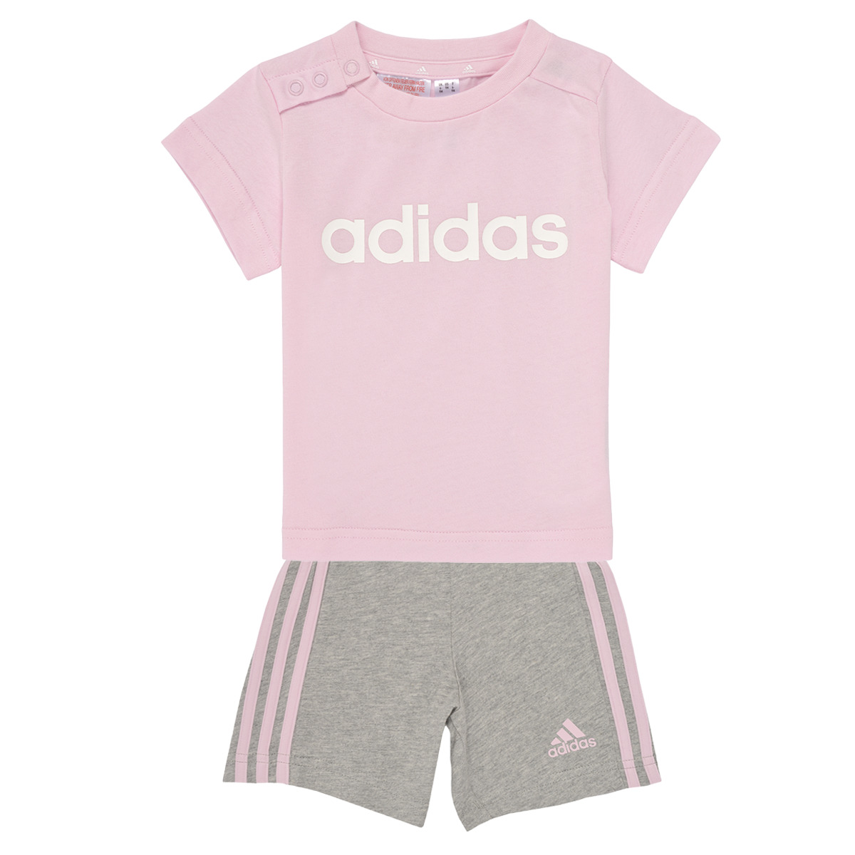 adidas  I LIN CO T SET  Růžová