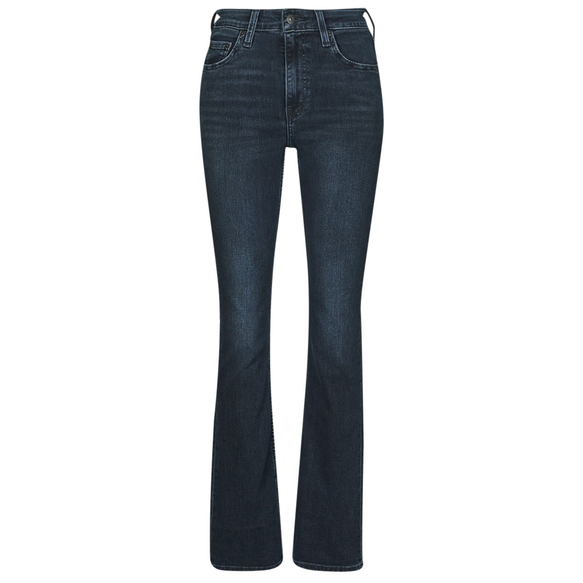 Levis  725 HIGH RISE SLIT BOOTCUT  Modrá