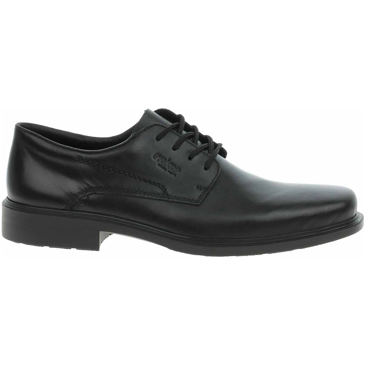 Rieker  Pánské polobotky  B0001-00 schwarz  Černá