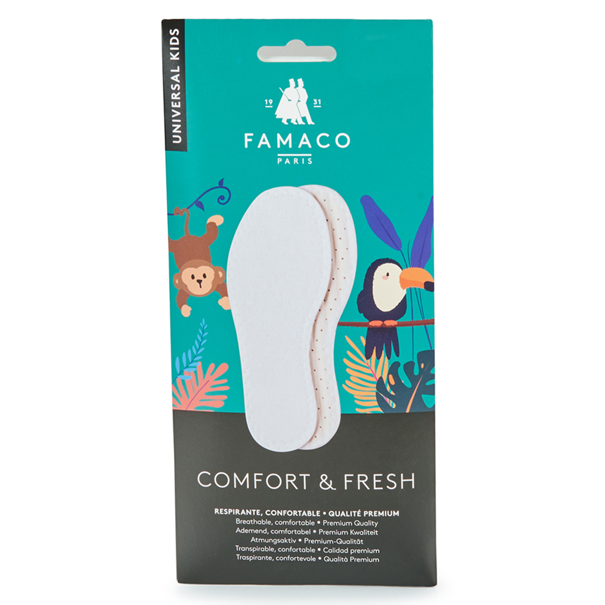 Famaco  Semelle confort   fresh T31  Bílá