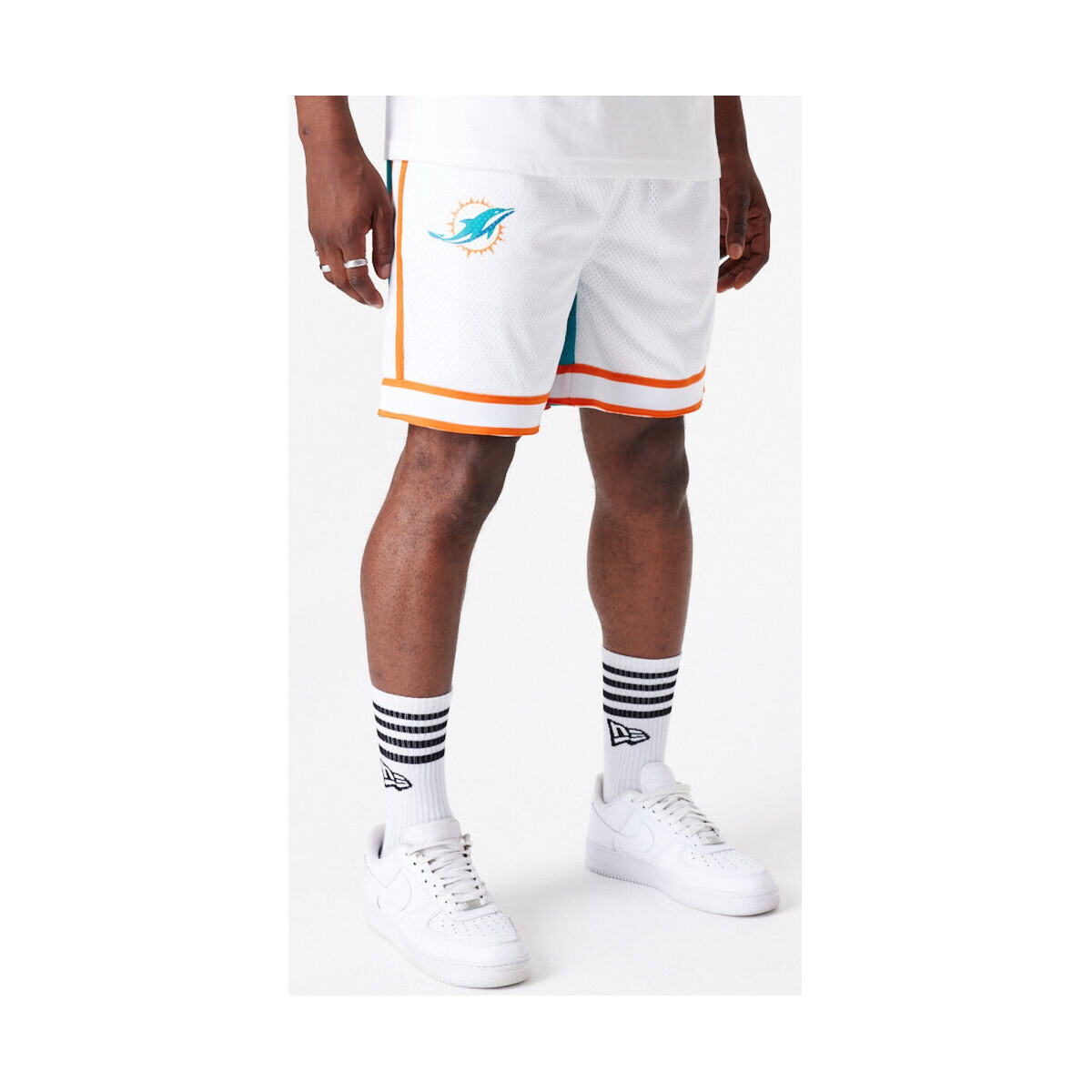 New-Era  Nfl color block shorts miadol  Bílá