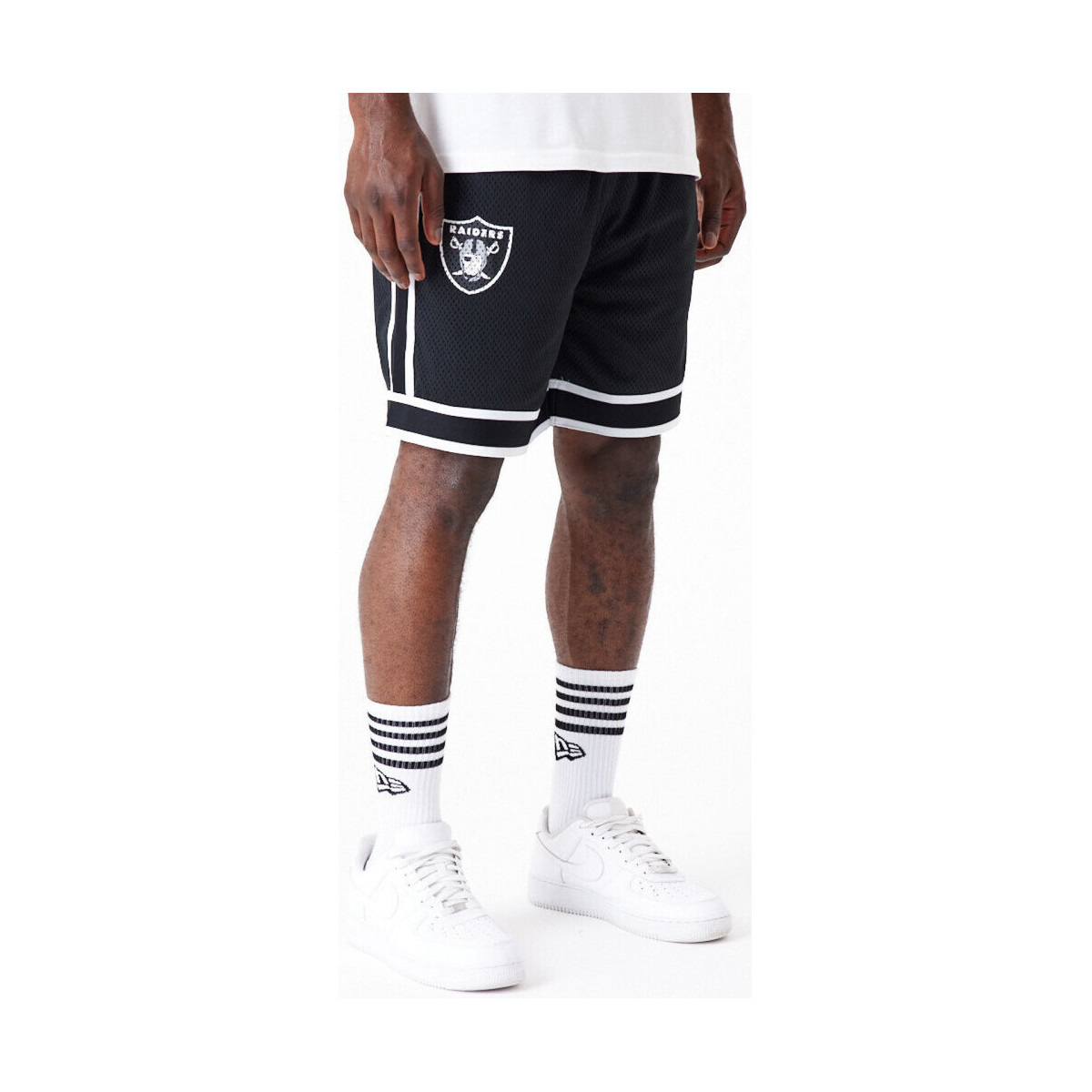 New-Era  Nfl color block shorts lasrai  Černá