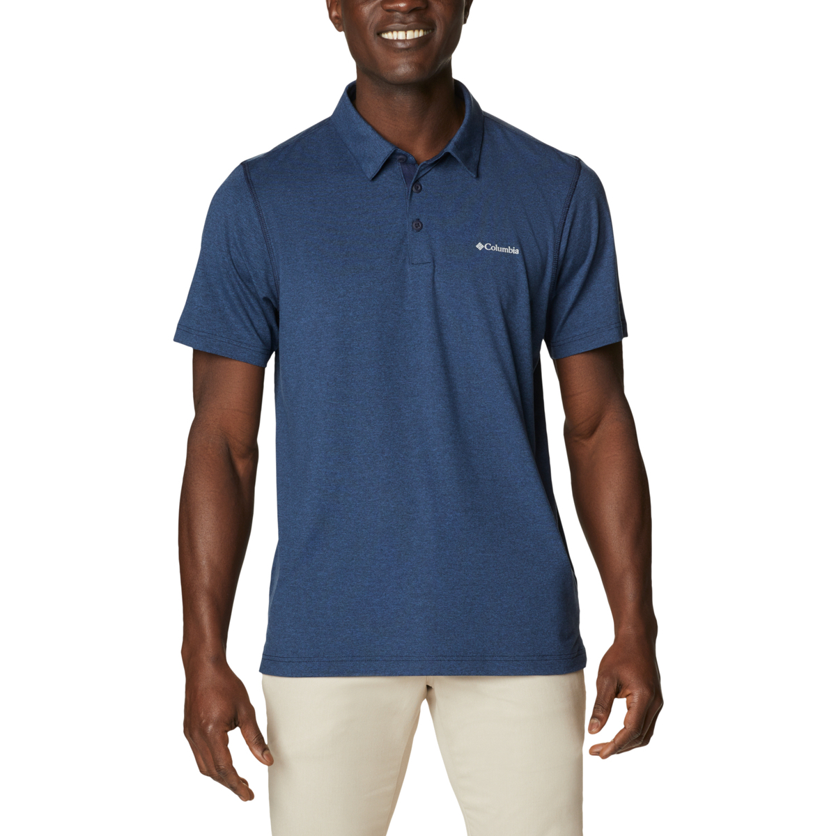 Columbia  Tech Trail Polo Shirt  Modrá