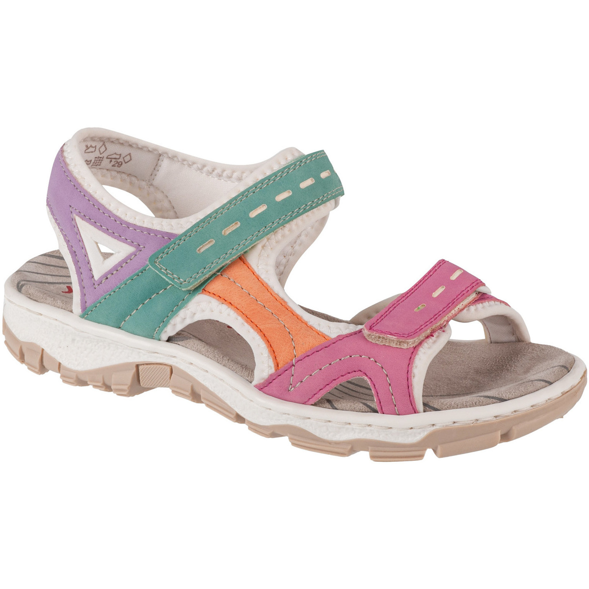 Rieker  Sandals  ruznobarevne