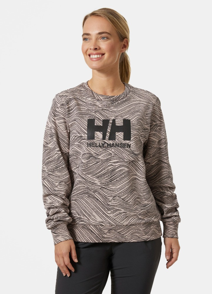 Helly Hansen W HH LOGO CREW SWEAT GRAPHIC 2 Dámská mikina US S 34463_094