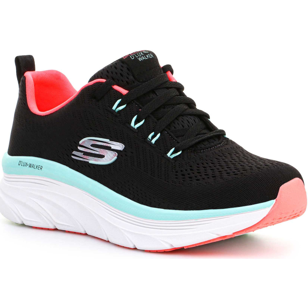 Skechers  D'lux Walker Fresh Finesse 149368-BKMN  Černá