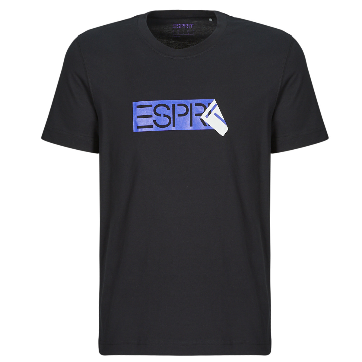 Esprit  SUS LOGO TEE  Černá