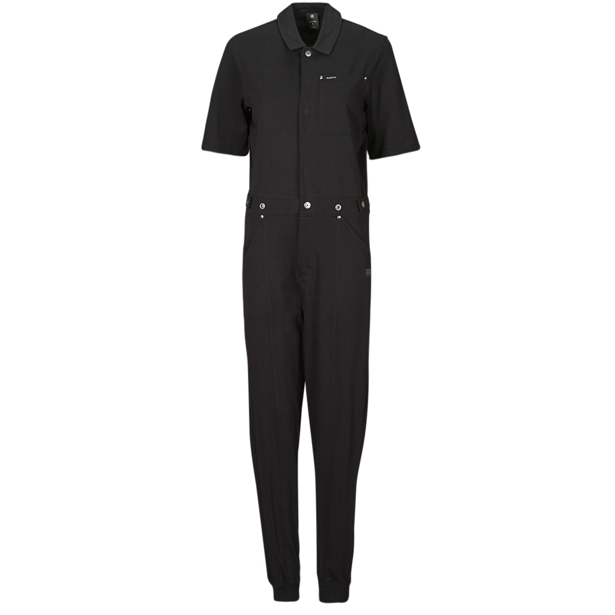 G-Star Raw  track jumpsuit s\s wmn  Černá