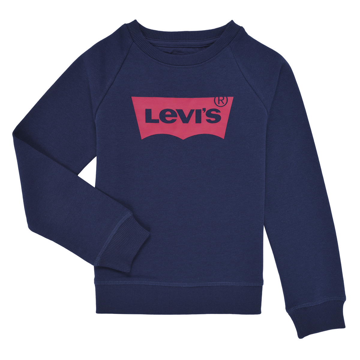 Levis  BATWING CREWNECK SWEATSHIRT  Tmavě modrá