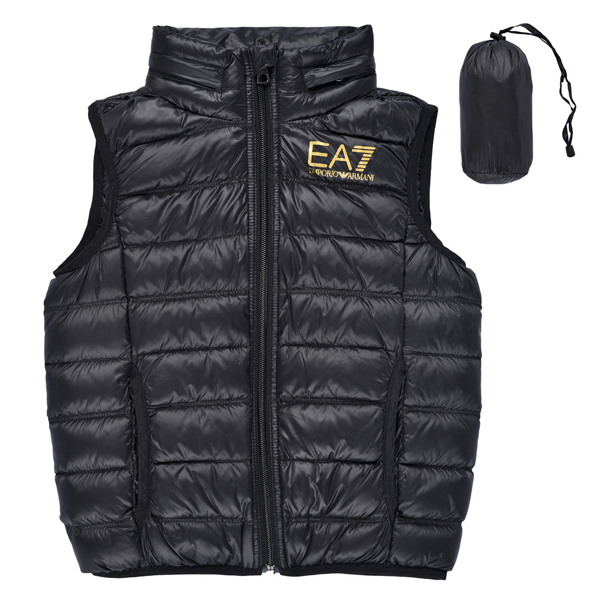 Emporio Armani EA7  CORE ID DOWN WAISTCOAT  Černá