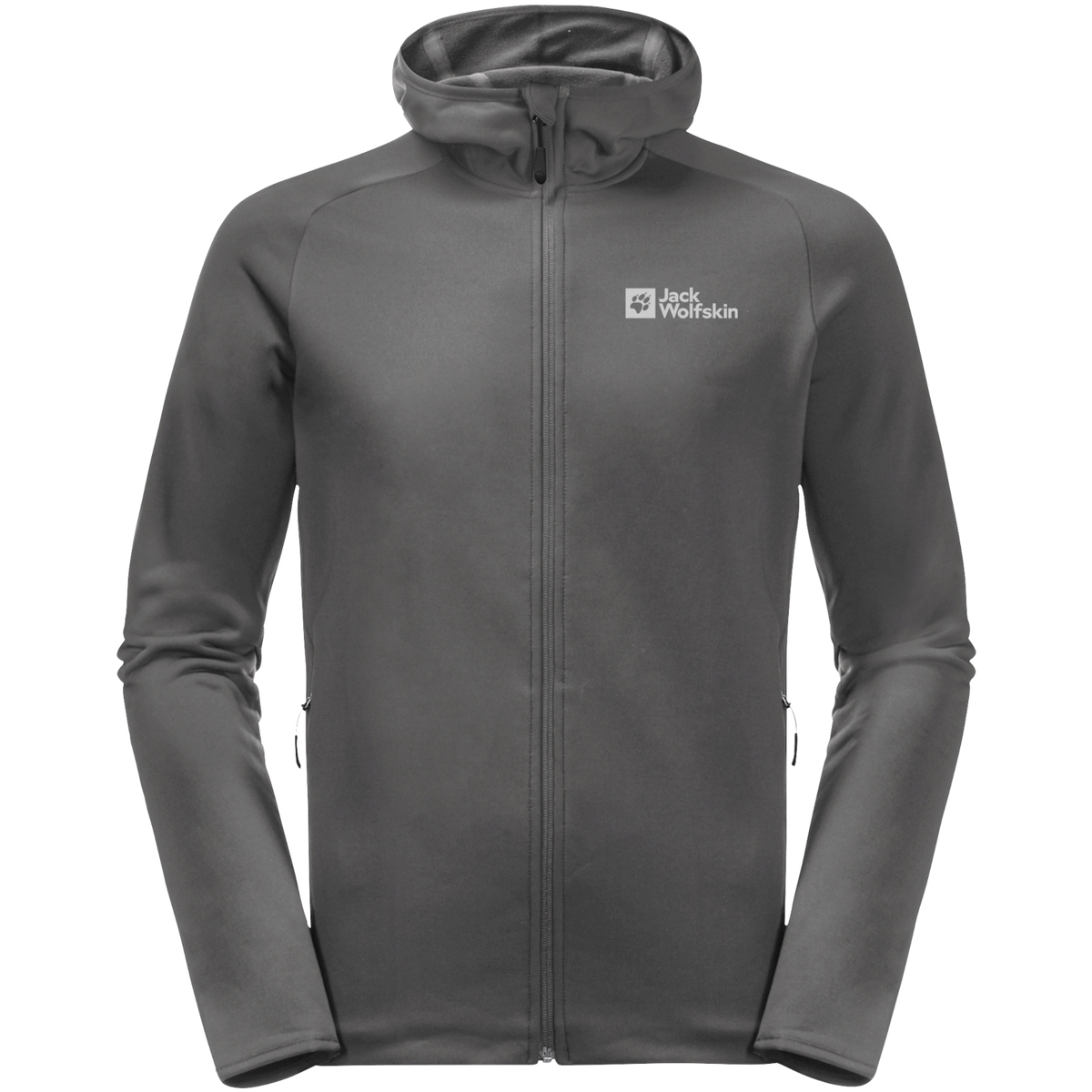 Jack Wolfskin  Baiselberg Hooded FZ M  Šedá