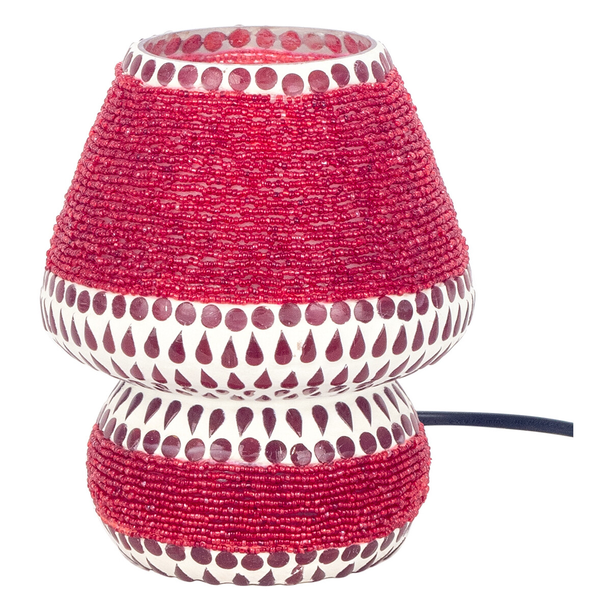 Signes Grimalt  Mozaiková Stolní Lampa  Červená