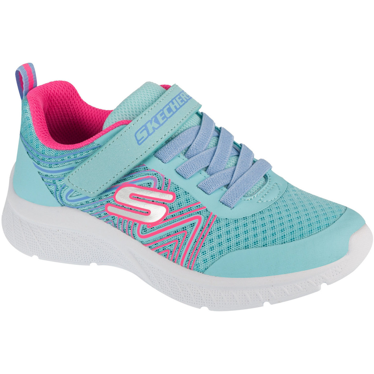 Skechers  Microspec Plus - Swirl Sweet  Modrá