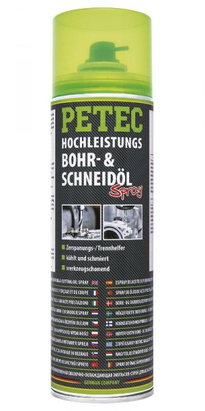 Vrtací a řezný olej 500ml PETEC 73050