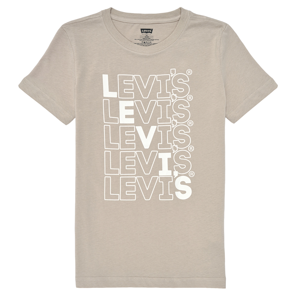 Levis  LEVI'S LOUD TEE  Béžová