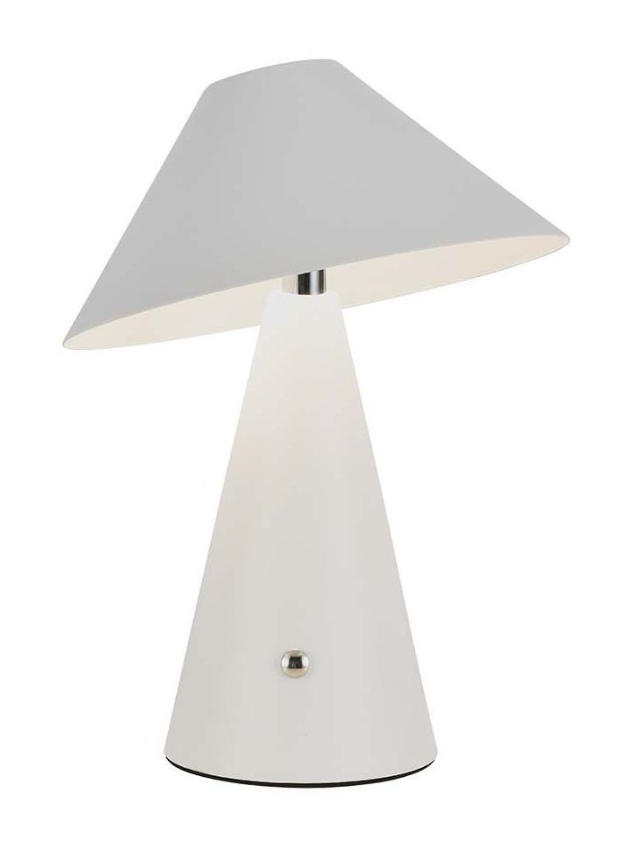 LED Solution Bílá LED stolní nabíjecí lampa 240mm 3W 7948