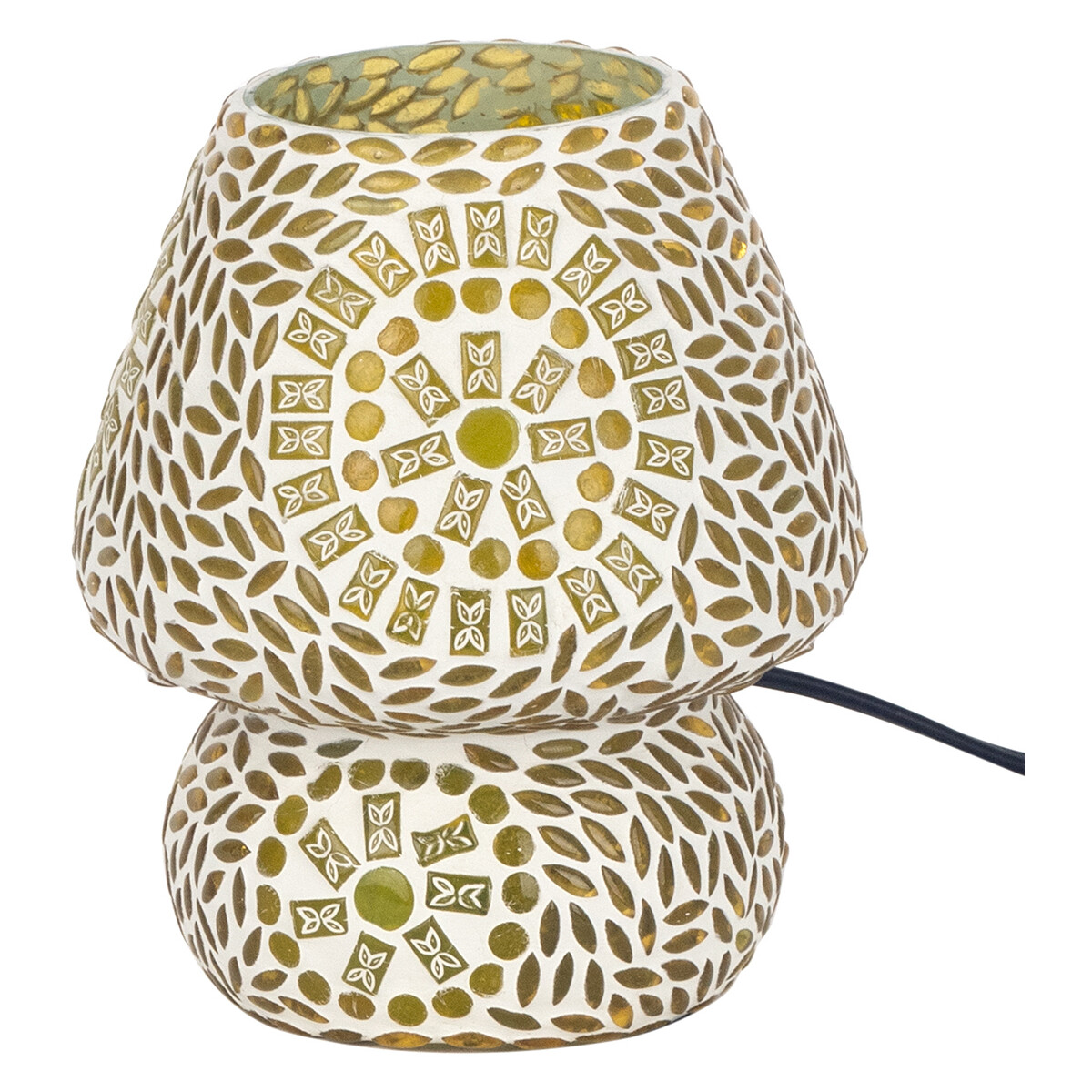 Signes Grimalt  Mozaiková Stolní Lampa  Žlutá