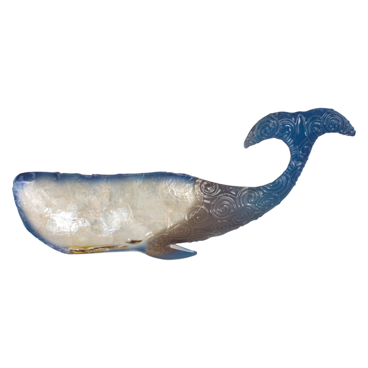 Signes Grimalt  Velryba Zeď Ornament  Stříbrná