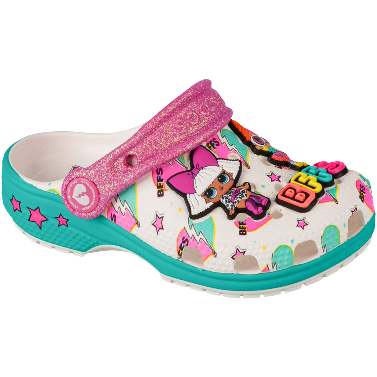 Crocs  LOL Surprise BFF Kids Classic Clog  Bílá