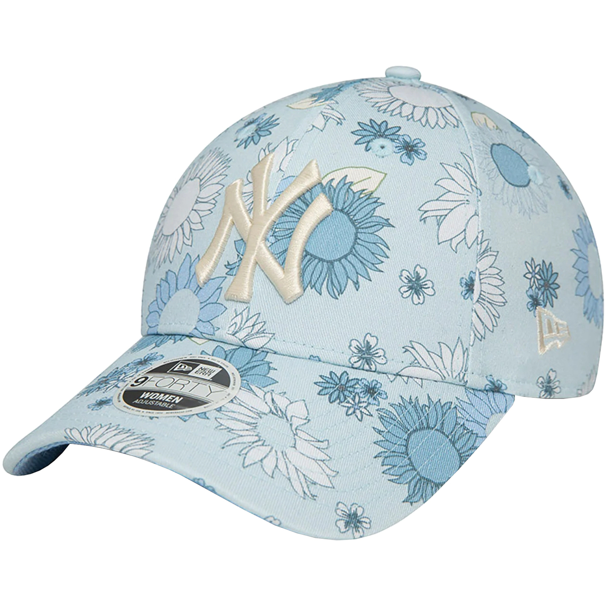 New-Era  9FORTY New York Yankees Floral All Over Print Cap  Modrá