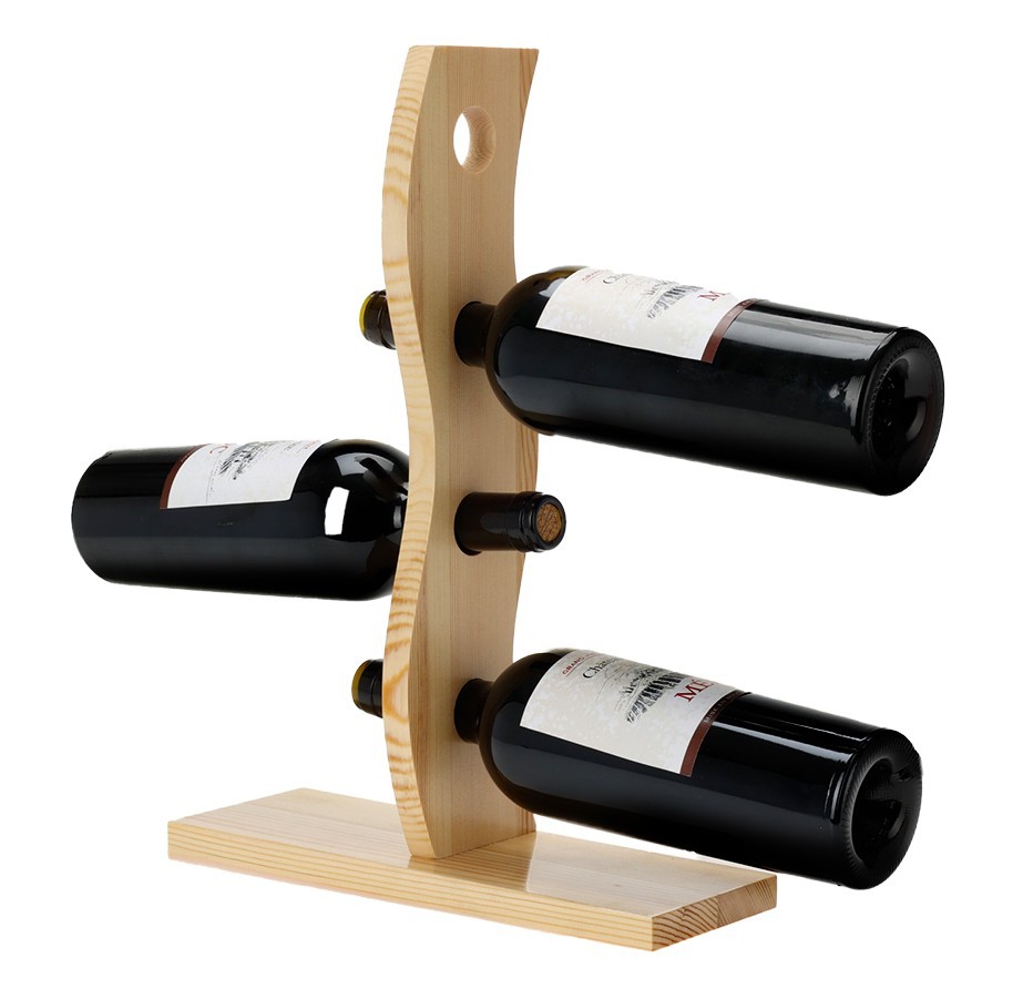 Stojan na víno 4 lahve