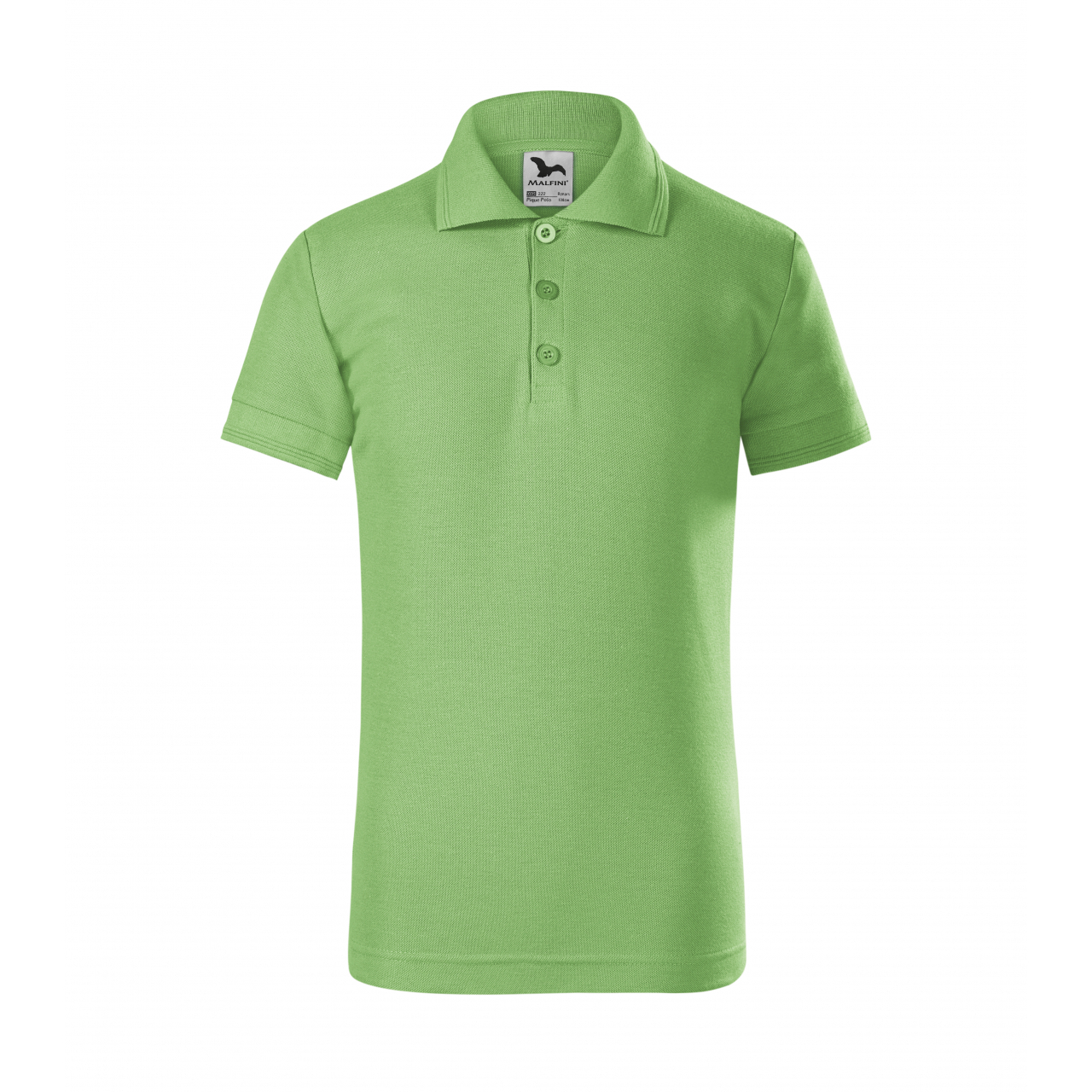 Polokošile dětská Malfini Pique Polo X22 - zelená, 110