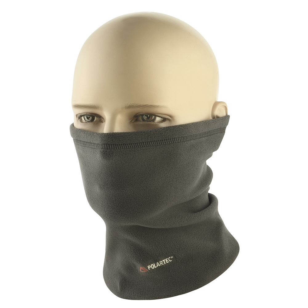 Nákrčník M-Tac Scarf Polartec - tmavě šedý, S/M