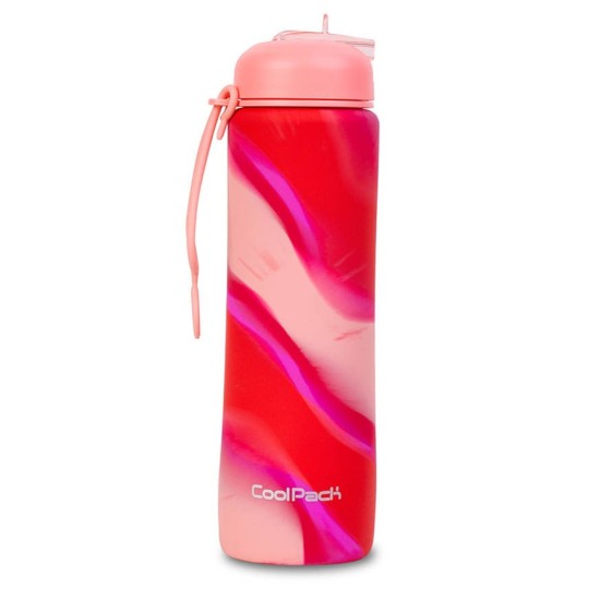 CoolPack Coolpack Silikonová lahvička 600 ml PUMP girls pink Z14771