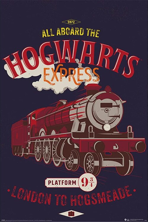 PYRAMID Plakát, Obraz - Harry Potter - Hogwarts Express, (61 x 91.5 cm)