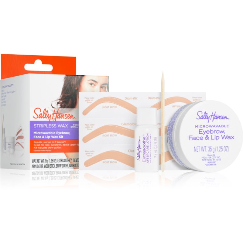 Sally Hansen Wax depilační sada na obličej 35 g