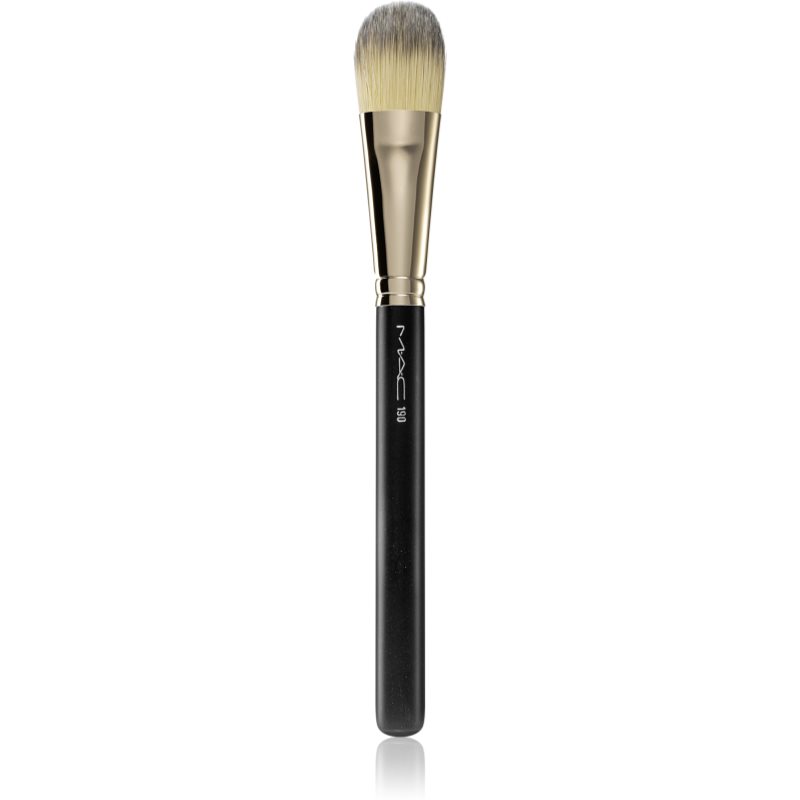 MAC Cosmetics 190 Synthetic Foundation Brush plochý štětec na make-up 1 ks