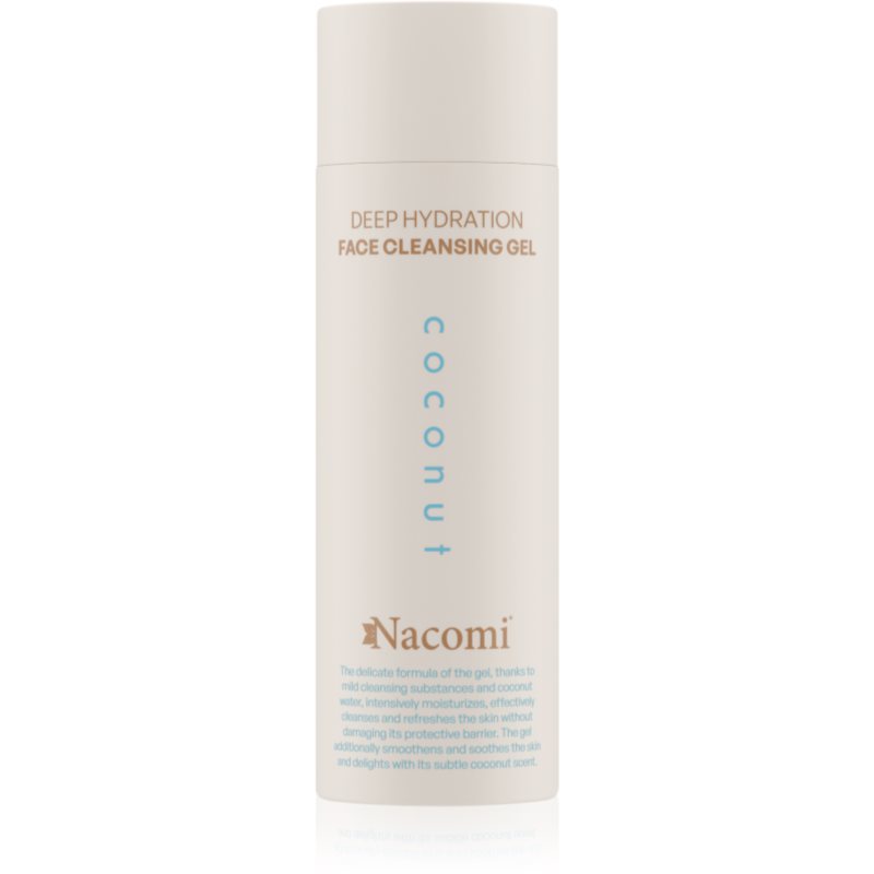 Nacomi Deep hydration čisticí gel Coconut 140 ml