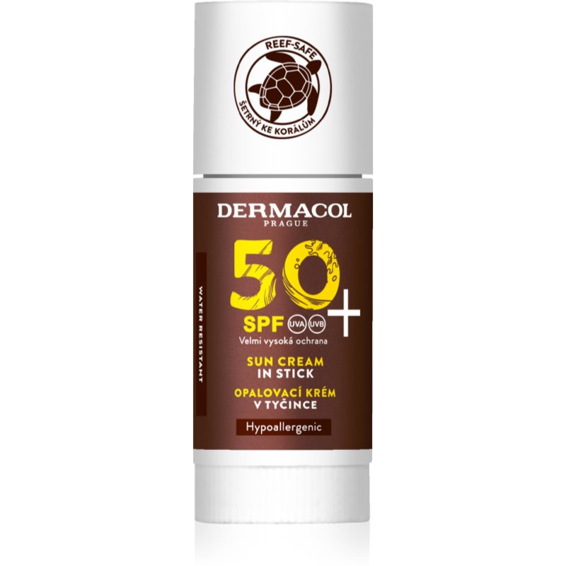 Dermacol Sun Water Resistant opalovací krém v tyčince SPF 50+ 24 g