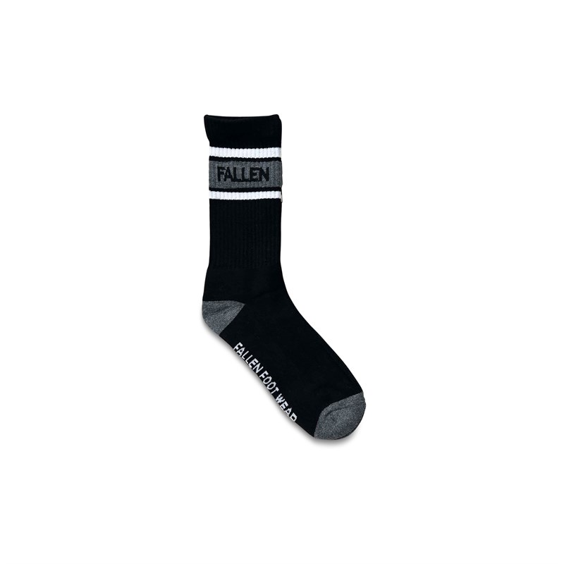 ponožky FALLEN - Uni Ii Sock Black Melee (BLACK-MELEE)