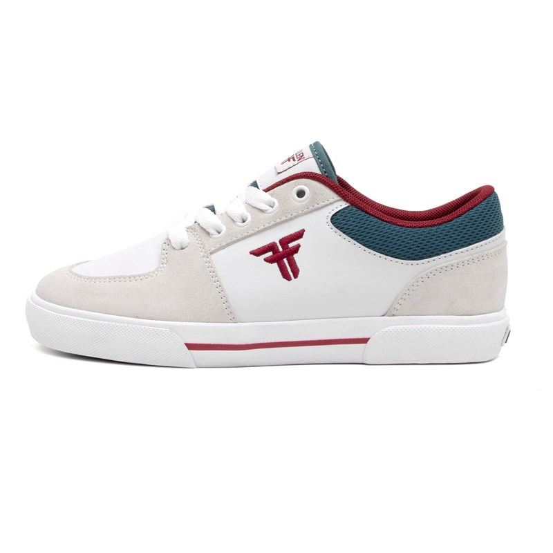 boty FALLEN - Patriot Kids White Teal Burgundy (WHITE-TEAL-BURGUNDY) velikost: 21.5