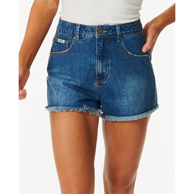 kraťasy RIP CURL - Amy High Waist Short Dark Blue (3155) velikost: 29