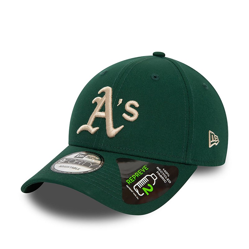 kšiltovka NEW ERA - 940 MLB Repreve 9forty OAKLAND ATHLETICS (DKGSTN)