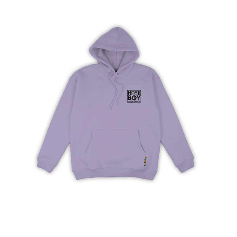mikina HOMEBOY - Old School Hood Lilac (LILAC-21) velikost: M