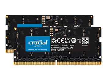 Crucial DDR5 64GB (2x32GB) SODIMM 5600MHz CL46 (16Gbit)