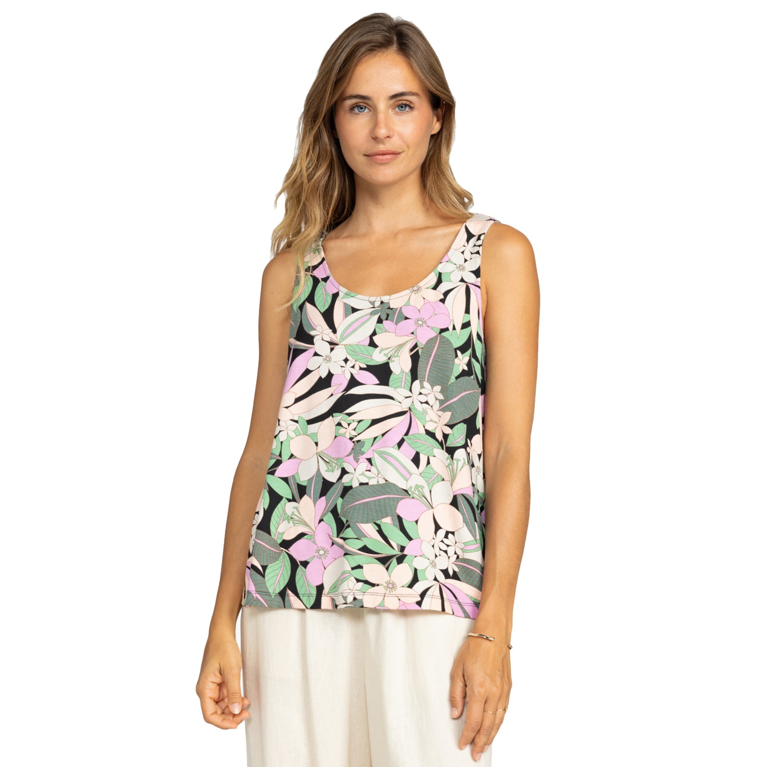Roxy Flowing Tank Printed