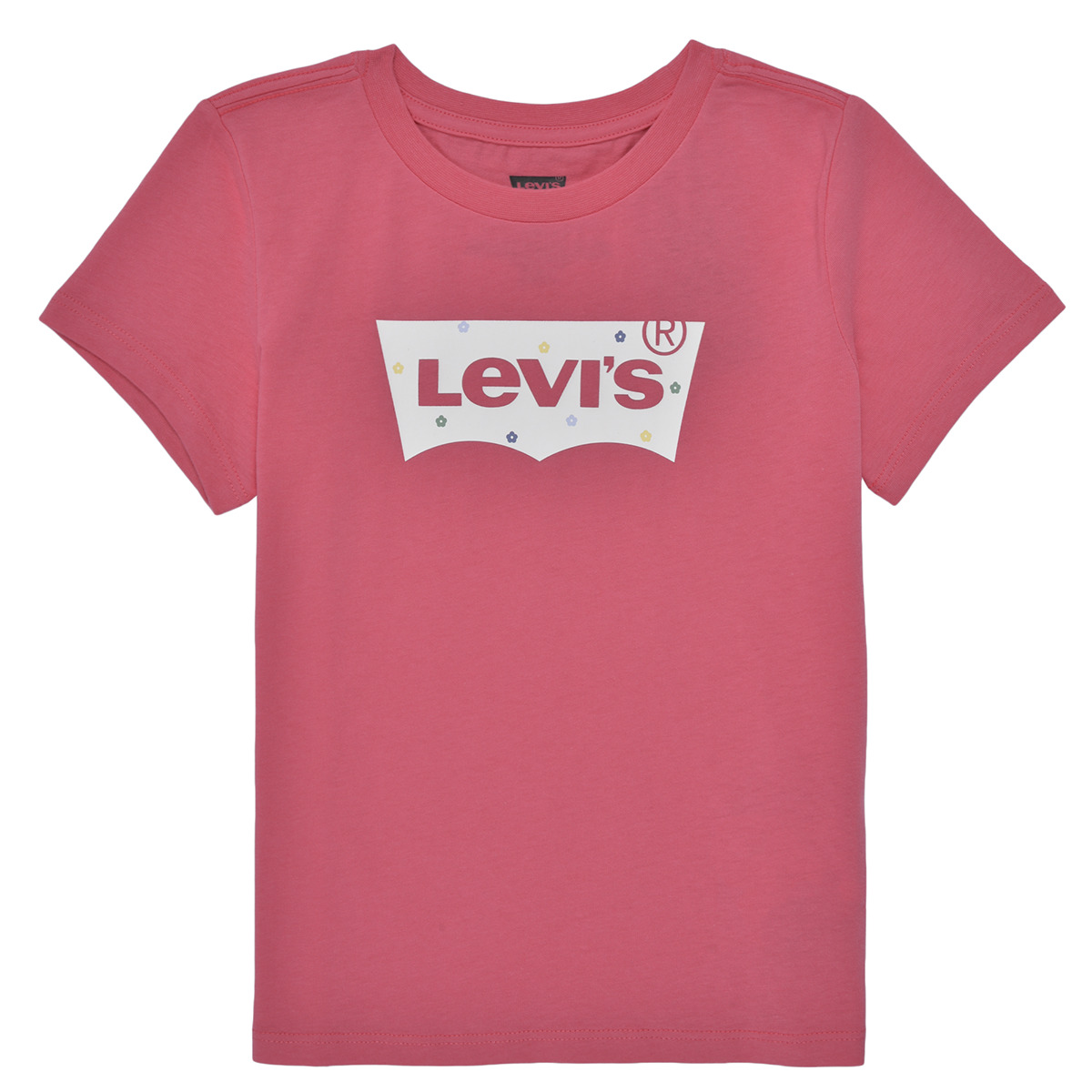 Levis  MULTI DAISY BATWING TEE  Růžová