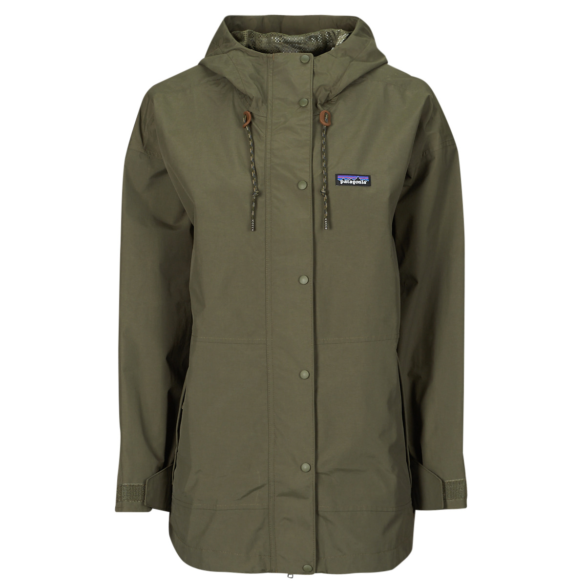 Patagonia  W's Outdoor Everyday Rain Jkt  Khaki