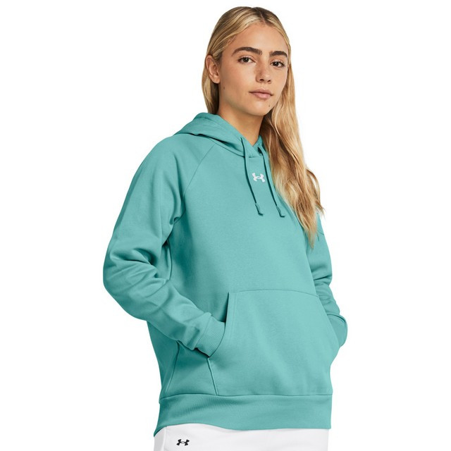 Under Armour UA Rival Fleece Hoodie Dámská mikina US S 1379500-482