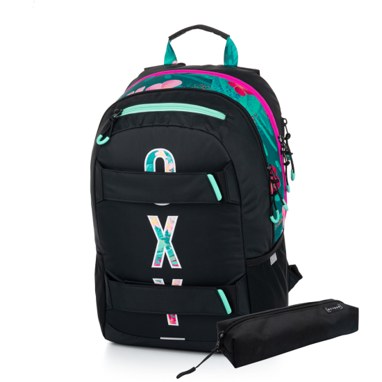 Oxybag Studentský batoh + etue OXY Sport - Tropic -  9-78924