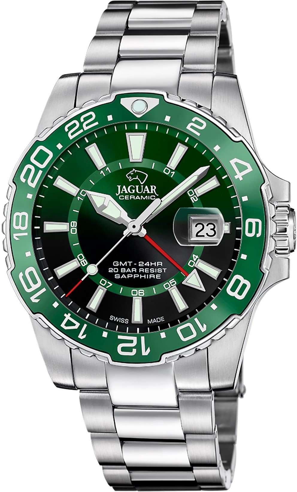 Jaguar Ceramic GMT J1011/3