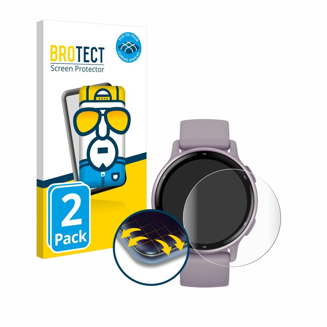 Ochranné fólie 2x BROTECT Flex Full-Cover Screen Protector for Garmin vivoactive 5