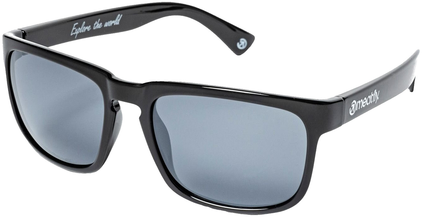Meatfly Polarizační sluneční brýle Gammy Black Glossy/Black