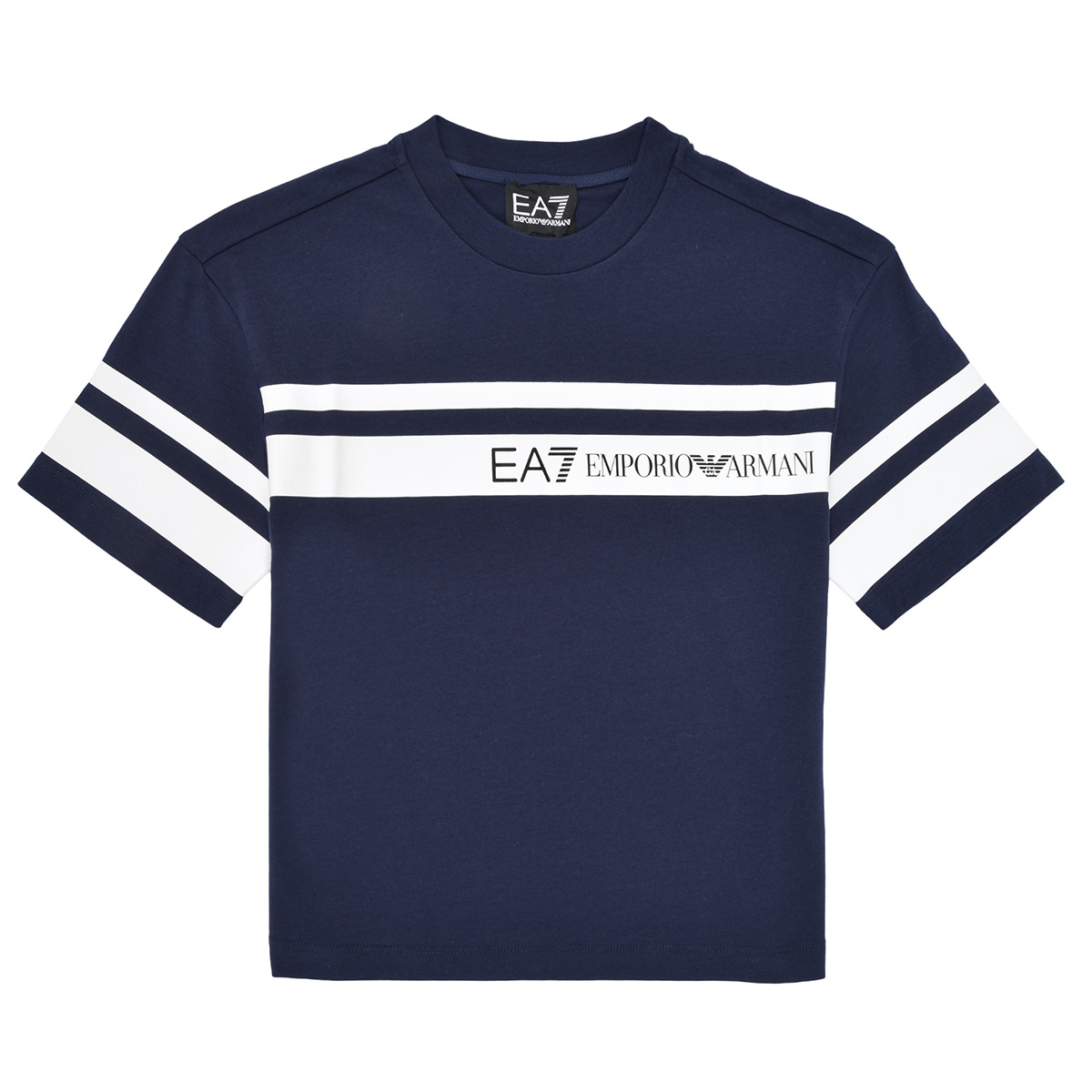 Emporio Armani EA7  TSHIRT 3DBT58  Tmavě modrá