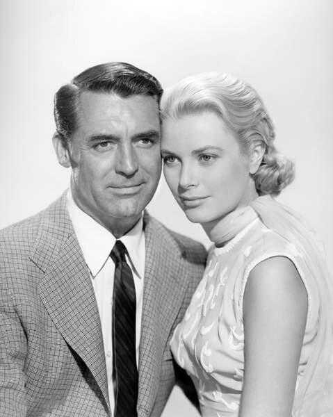 BRIDGEMAN IMAGES Umělecká fotografie Cary Grant And Grace Kelly, To Catch A Thief 1955 Directed Byalfred Hitchcock, (30 x 40 cm)