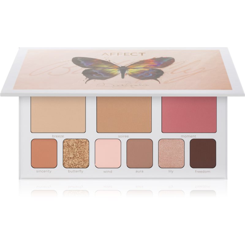 Affect Butterfly Makeup Palette multifunkční paleta na obličej 30,2 g